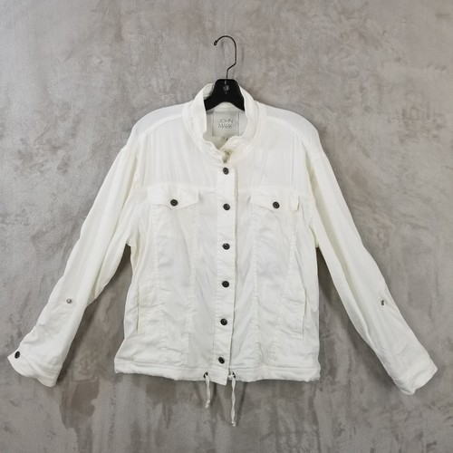 John mark jacket large - large, white