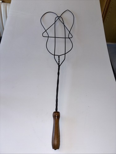 Antique vintage rug beater - vintage,